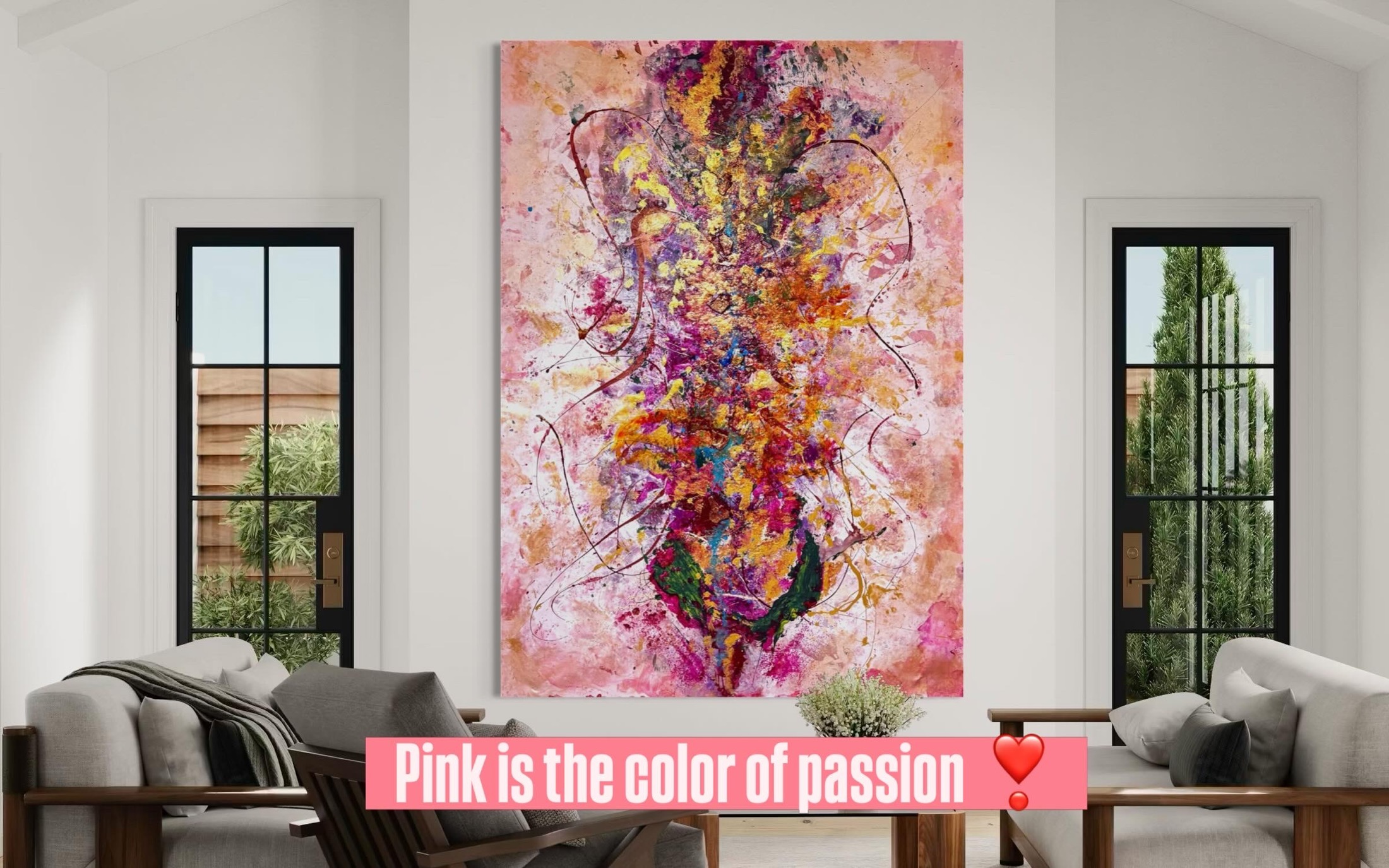 Big Pink by Polen Cerci